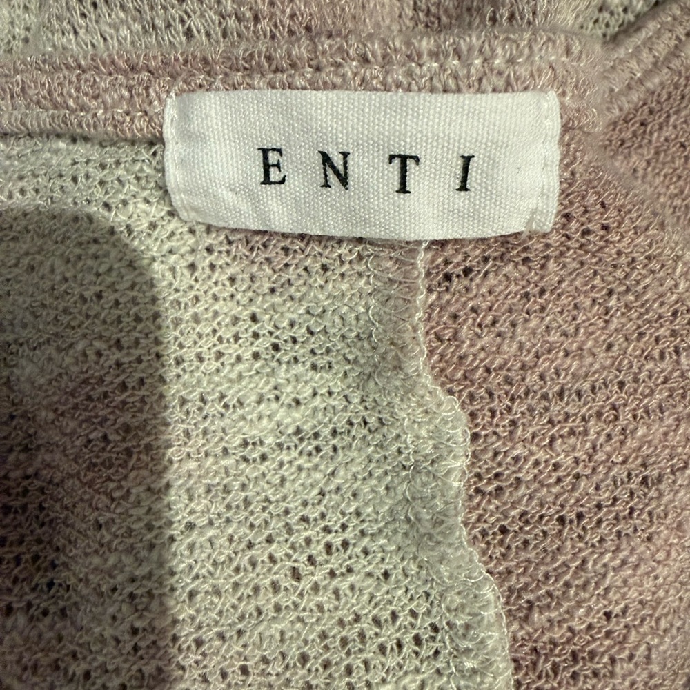 Women's Lavender Crew Neck Sweater - Picture 5 of 8